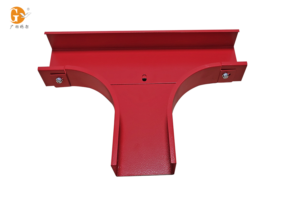 拼接式水平三通(噴涂紅色) 拼接式水平三通(噴涂紅色)