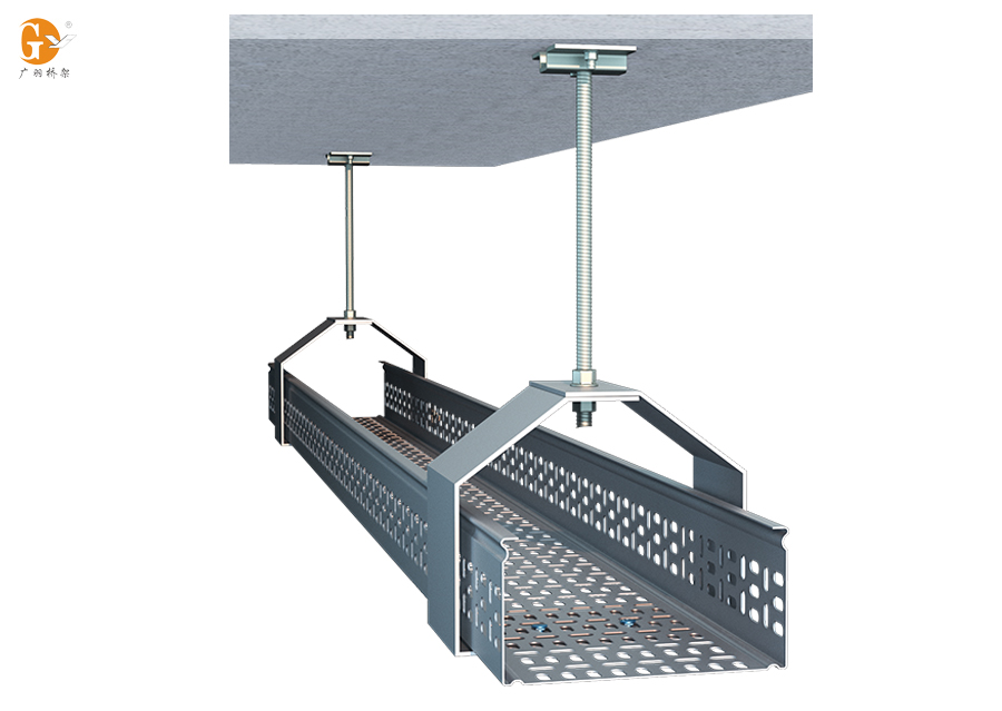 【多孔橋架安裝方式】吊框 【多孔橋架安裝方式】吊框