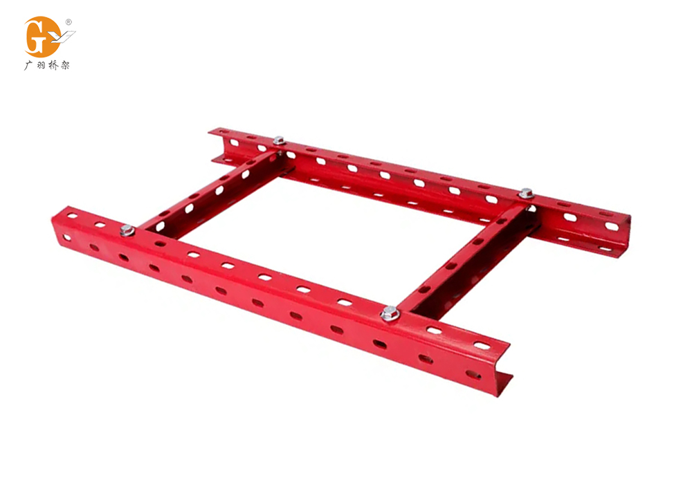 C型鋼制走線架(噴涂紅色) C型鋼制走線架(噴涂紅色)